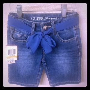 Guess Blue Jeans Bermuda Shorts